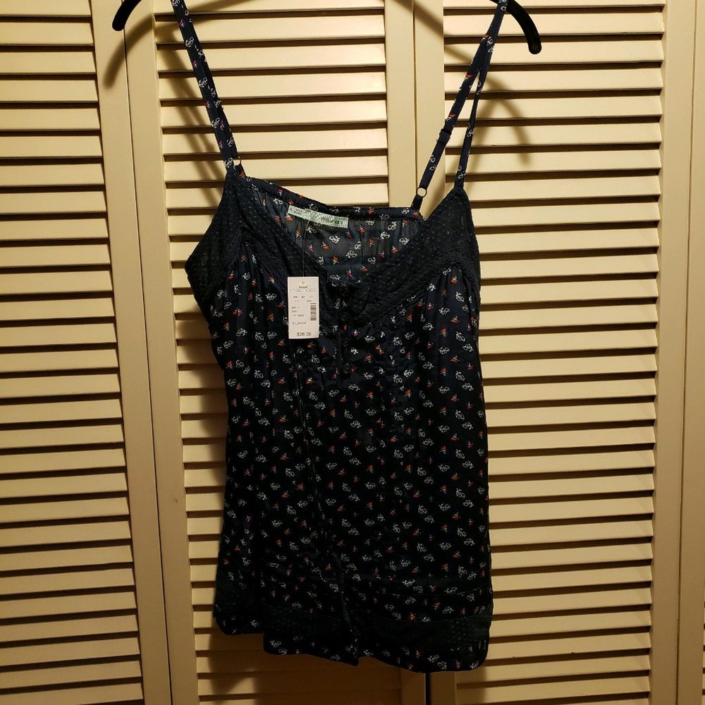 Navy Nautical Tanktop